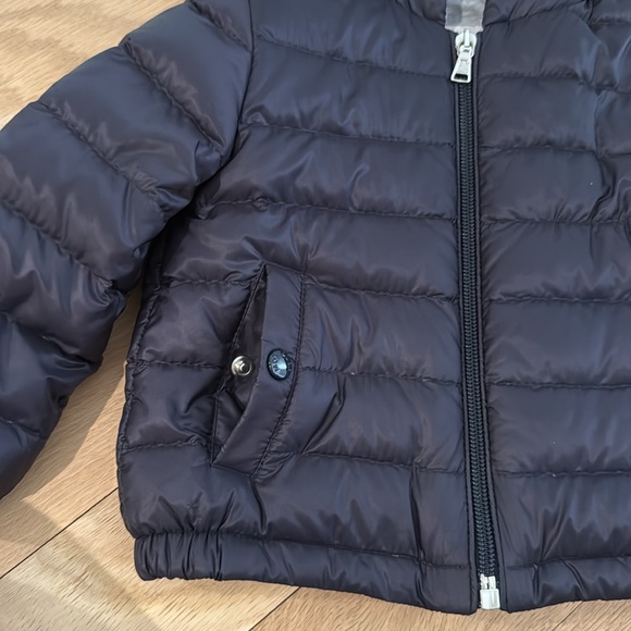 Moncler Navy Jacket with Red and White Details LIKE NEW - Picture 2 of 8